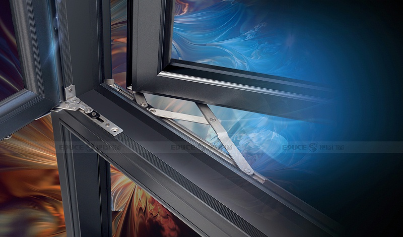 柏林春天平開窗-ZJ 110mm 特寫