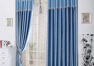 窗簾使得厚窗簾