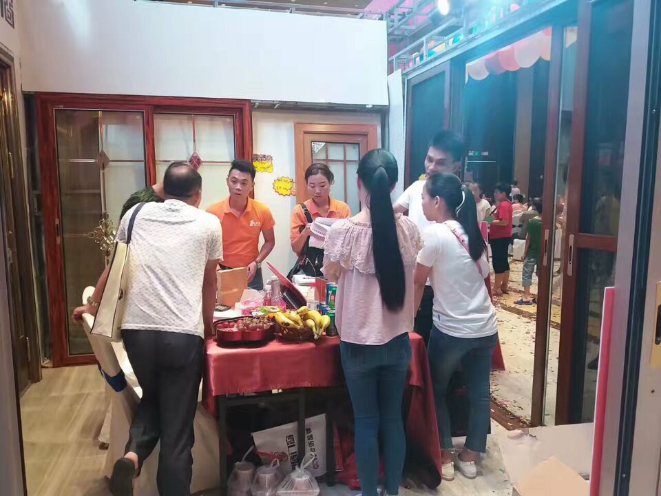 門窗加盟伊盾門窗震撼惠州活動